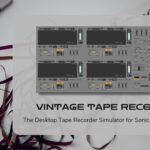 vintage tape recorder